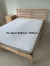 新Ikea床及床垫$80 (原价$448) Queen Size